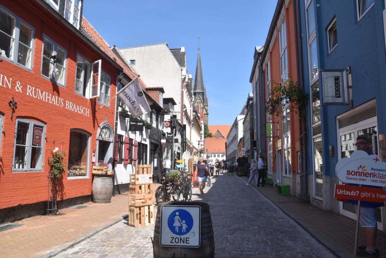 Fewo1846 - An Der Alten Kaffeeroesterei - Stilvoll Eingerichtete 2-Zimmer-Wohnung Im Stadtzentrum Flensburg Exterior foto